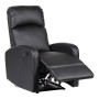 Fauteuil Inclinable Astan Hogar Relax Manuel Noir Cuir synthétoqie