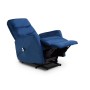 Fauteuil Inclinable Astan Hogar Relax Bleu Velours