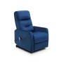 Fauteuil Inclinable Astan Hogar Relax Bleu Velours