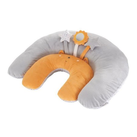 Coussin d'Allaitement Tineo Smart Gris Orange