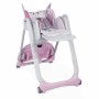 Chaise haute Chicco Polly 2 Start 4 Rose 0-3 Ans