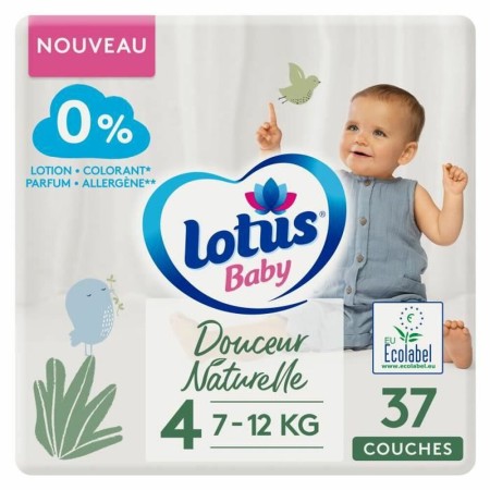 Couches jetables Lotus Baby T4 (37 uds)