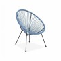 Chaise de jardin Mana Bleu Plastique (68 x 71 x 86 cm)