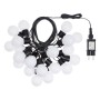 Guirlande de boules LED Lotti Summer Light 4,5 V (Blanc chaud 3000K)