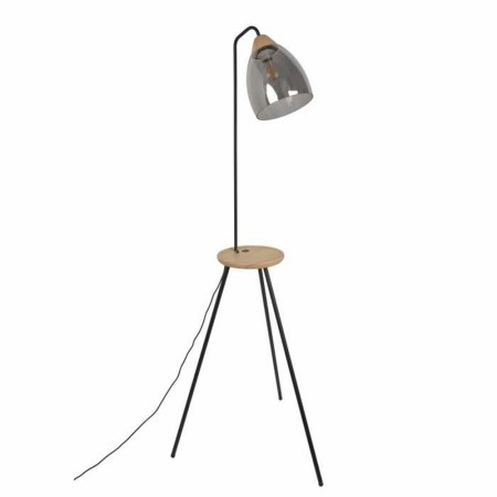 Lampadaire Corep Noir Métal Bois 15 W