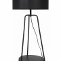 Lampadaire Interdesign 60 W Noir Métal Tissu (45 x 45 x 157 cm)