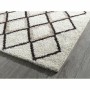 Tapis Nazar Suzan Gris Crème Berbère Géométrique (150 x 220 cm)