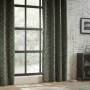 Rideau Atmosphera Polyester Tropical Gris foncé (140 x 260 cm)