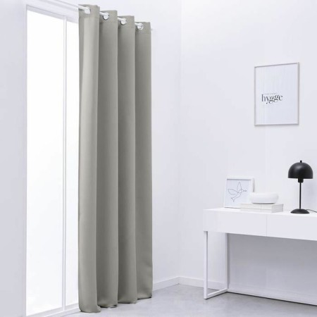 Rideau TODAY Polyester Gris clair (140 x 240 cm)
