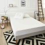 Protecteur de matelas Sweet night Nikos Blanc (140 x 190 cm)