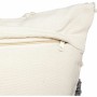 Coussin Atmosphera Polyester Coton Blanc Gris (45 x 45 cm)