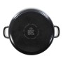 Casserole Bissell Rond Noir Fonte 4,2L Ø 24 cm