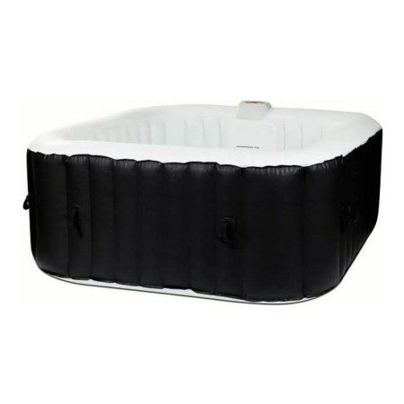 Spa gonflable Sunspa Carré Noir 4 personnes (155 x 155 x 65 cm)