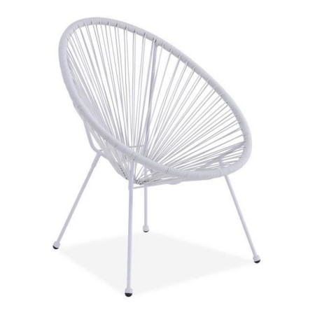 Chaise de jardin Mana Blanc Plastique (68 x 71 x 86 cm)