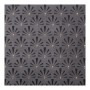 Pouf Atmosphera Gris Velours (38 x 38 x 38 cm)