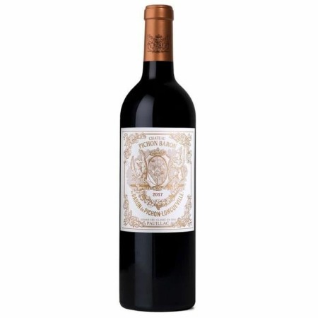 Vin rouge Pichon Baron Pauillac Grand Cru Classé Bordeaux 750 ml 2017