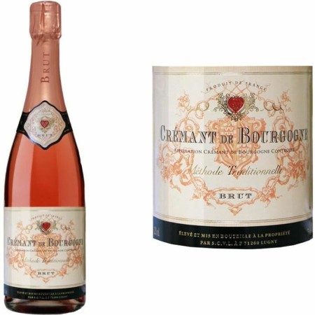 Champagne Cave de Lugny Crémant De Bourgogne Rose 750 ml