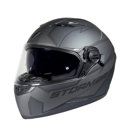 Casque STORMER Pusher Blaze Noir/Gris