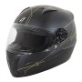 Casque STORMER Swift Flora (Taille 55-56) Negro, oro