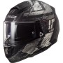 Casque LS2 Vector Hunter Noir/Gris (Taille 55-56)