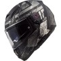 Casque LS2 Vector Hunter Noir/Gris (Taille 55-56)