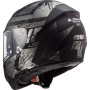 Casque LS2 Vector Hunter Noir/Gris (Taille 55-56)