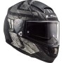 Casque LS2 Vector Hunter Noir/Gris (Taille 55-56)