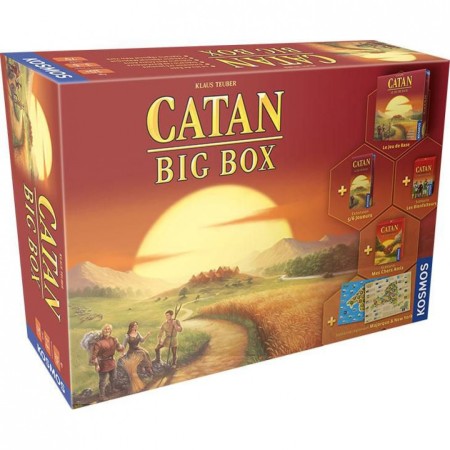 Jeu de société Asmodee Catan Big Box FR