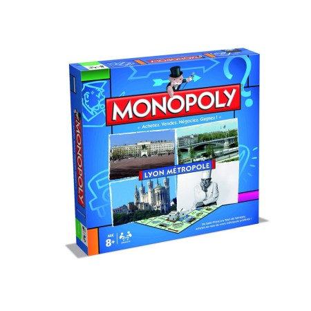 Jeu de société Monopoly Lyon Métropole FR