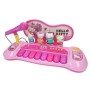 Piano interactif pour bébé Hello Kitty Microphone Rose