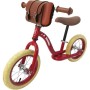 Vélo pour Enfants Funbee Retro Balance Bike Sac à dos Rouge Marron