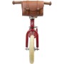 Vélo pour Enfants Funbee Retro Balance Bike Sac à dos Rouge Marron