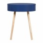 Table de Nuit Bleu foncé Bois MDF (40 x 40 x 48 cm)