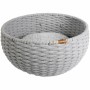 Lit pour chat 45 x 45 x 23 cm Gris Coton