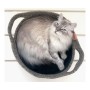 Lit pour chat Tod 35 x 35 x 22 cm Naturel Noir