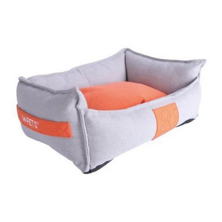 Lit pour chien Moon 48 x 35 x 17 cm Gris Orange Lin