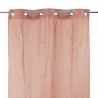 Rideau Coton Terre cuite (105 x 250 cm)