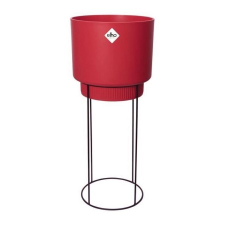 Pot Elho Plastique Avec support Ronde Rouge (Ø 29,5 x 68,9 cm)