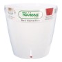 Pot auto-arrosant Riviera Eva New Ronde Plastique Blanc (Ø 46 cm)