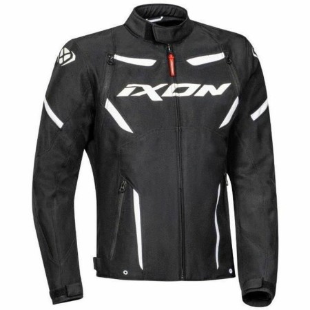 Veste de moto Ixon Striker Blanc/Noir Taille 50