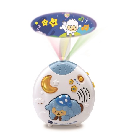 Peluche sonore Vtech Baby Lumi mouton nuit echantée bleu