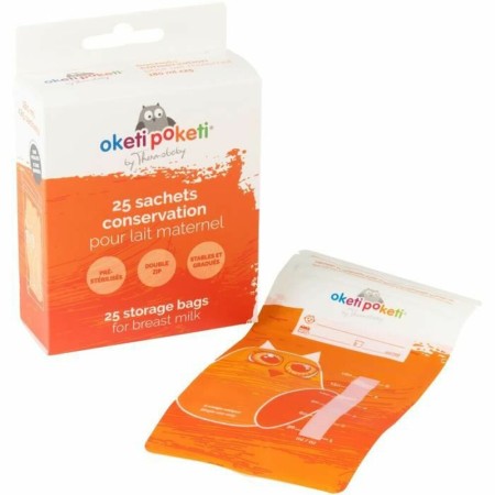 Sachets pour lait maternel Oketi Poketi 25 Unités