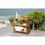 Table d'appoint Beau Rivage Marron Bois d'acacia (40 x 82 x 84 cm)