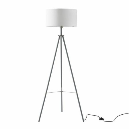 Lampadaire INTERNATIONAL DESIGN Gris Blanc 40 W Métal