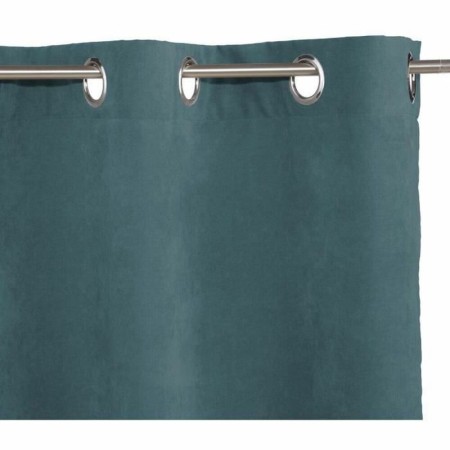 Rideau Polyester Bleu (140 x 260 cm)