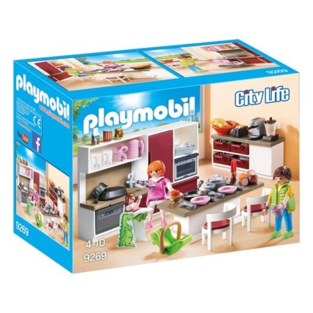 Playset City Live Kitchen Playmobil 9269