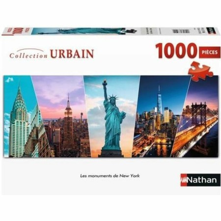 Puzzle Nathan The monuments of New York 1000 Pièces