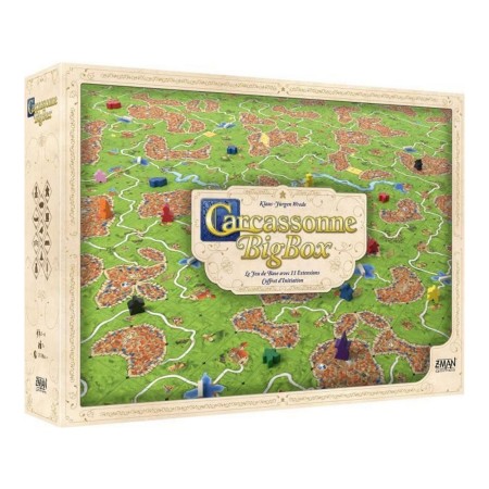 Jeu de société Asmodee Carcassonne: Big Box 2021 (FR)