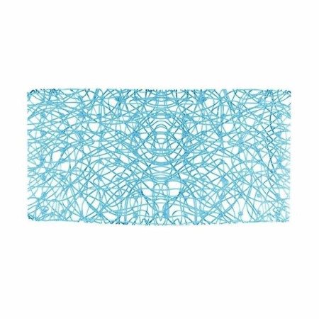 Tapis de bain Frandis Bleu Transparent PVC (72 x 36 x 1 cm)