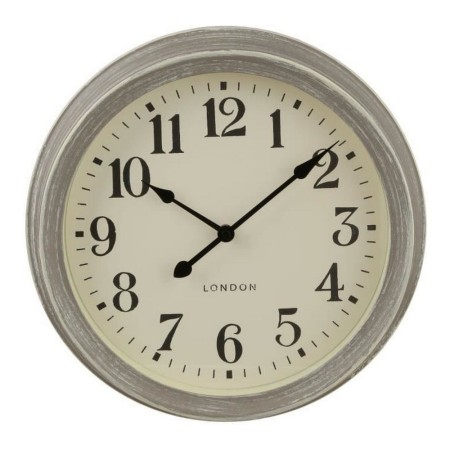 Horloge Murale Atmosphera Ø 35 cm Gris PVC